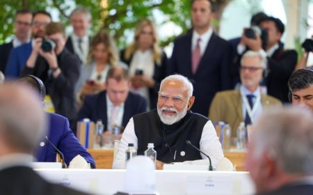 PM Modi Meets World Leaders Including Zelensky At G7 Summit, Discusses AI, Energy And Other Key Issues