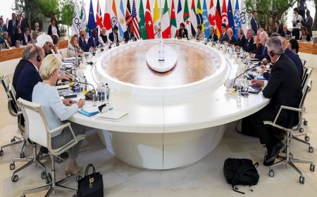 G7 Leaders Discuss Plan To Invest In African Countries To Tackle Migration, Talks About AI And Economic Security