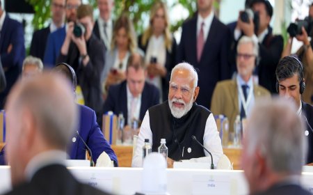 At G7 Outreach summit, PM Modi Call For Ending Monopoly In Technology, Adopting Human-Centric Approach For AI