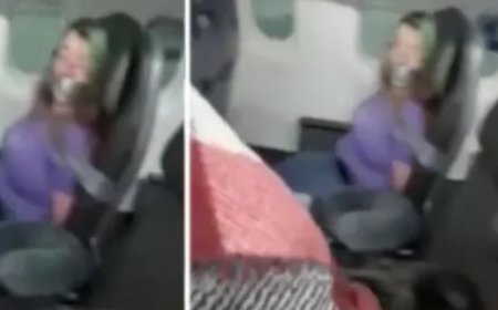 Record Fine Imposed on US Passenger Duct-Taped for Violent Behavior