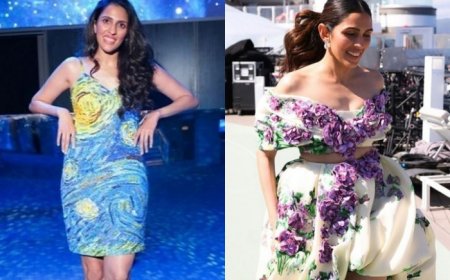 Decoding Shloka Mehta’s Fashion Picks From Van Gogh’s ‘Starry Night’ Inspired Mini Dress to 3D Lavender Embellished Gown – SEE PICS