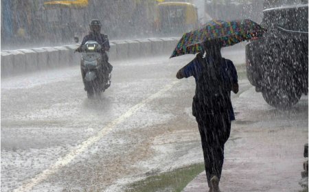 Odisha Weather Update: Heavy Rain Lashes Parts of Bhubaneswar Amid Rising Temperature