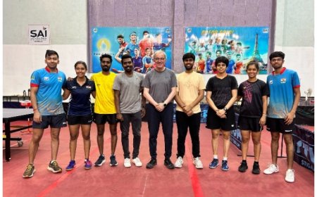 Indian Table Tennis Players Undergo Performance Analytics Camp In Bengaluru Ahead Of Paris Olympics 2024