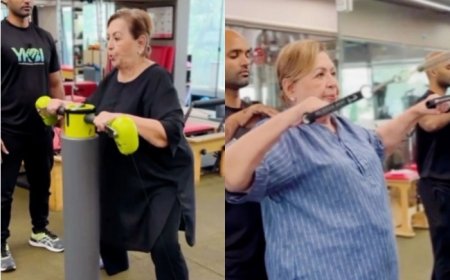 Helen Proves Age is Just a Number With Her Intense Pilates Session at 83- Watch