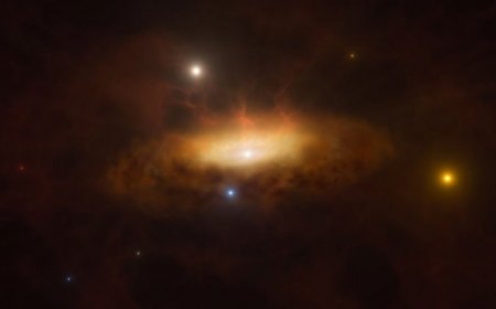 Astronomers watch a supermassive black hole turn on for the first time