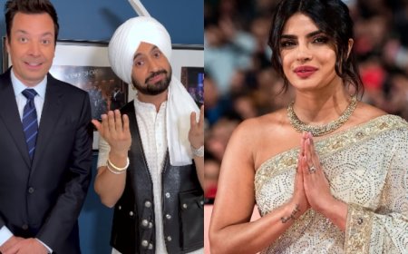 Diljit Dosanjh to Priyanka Chopra Jonas: 5 Indian Celebrities Who Brought Desi Vibes on Hollywood Talk Shows