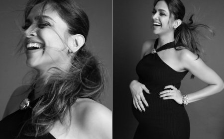 Deepika Padukone Flaunts Baby Bump in Black Bodycon Dress at Kalki 2898 AD Event; Fans Ask ‘High Heels?’ -Watch