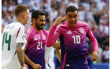 Euro 2024: Germany Clinches Round of 16 Spot With 2-0 Victory Over Hungary