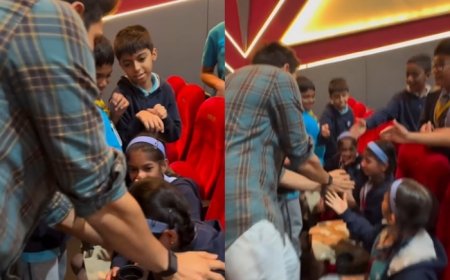 Internet Goes ‘Awww’ as Kartik Aaryan Makes Weeping Little Fan Smile at Chandu Champion Special Screening – WATCH