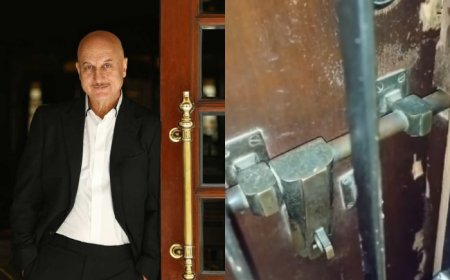 Anupam Kher’s Mumbai Office Burglarised by Two Thieves, Safe Stolen from Accounts Department; Police Complaint Lodged – Watch