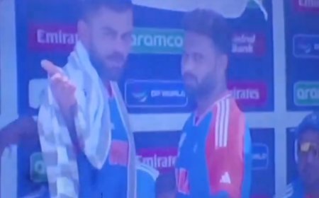 Was Virat Kohli SCOLDING Rishabh Pant Over Dismissal During Ind-Ban T20 WC 2024 Super 8? WATCH Controversial VIDEO