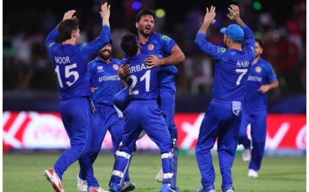 AFG Vs AUS, T20 World Cup 2024: Afghanistan Beat Australia For First Time Ever, Keep Semifinal Hopes Alive