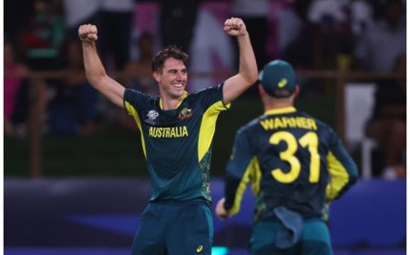 AUS Vs AFG: Pat Cummins Scripts History, Becomes First Bowler With Two Consecutive T20 World Cup Hat-Tricks