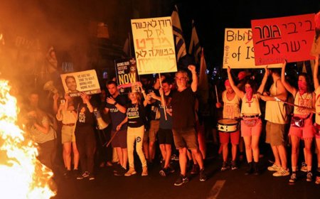 Internal Troubles Heighten In Israel Amid War With Hamas As Thousands Hold Anti-Govt Protests, Call For New Elections