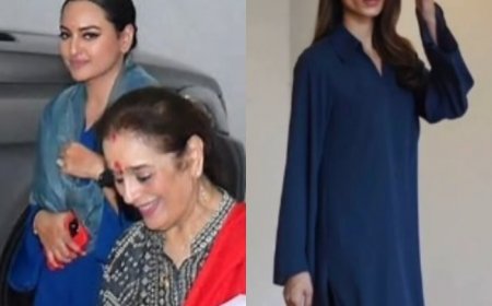 Loved Bride-to-be Sonakshi Sinha’s Blue Co-Ord Set For Puja Ceremony? It’s Affordable And Up For Grabs!