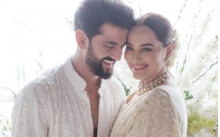 Sonakshi Sinha’s Bridal Look is ‘All Things Beautiful’ in Hand Embroidered Ivory Saree With Minimal Makeup And Gajra- See Viral Pics