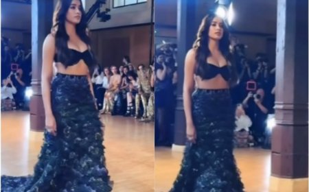 Did Janhvi Kapoor Go For ‘Gajgamini’ Walk at Paris Haute Couture Week? Netizens Think So After Her Video Went Viral