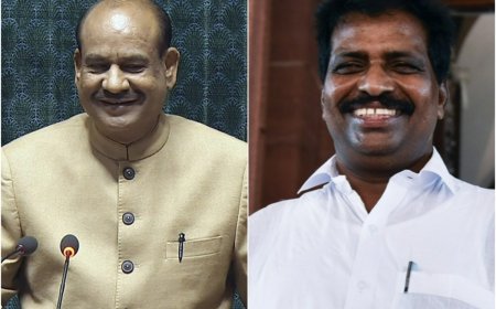 NDA’s Om Birla Vs INDIA’s K Suresh: Opposition Forces Election For Lok Sabha Speaker Post; Claims NDA Ignored Convention