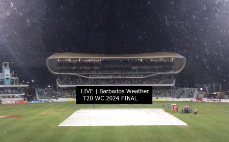 LIVE UPDATES | Barbados Weather Forecast, Ind vs SA, T20 WC Final: Toss to be DELAYED!
