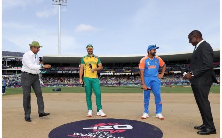 India Vs South Africa LIVE Score, T20 World Cup 2024 Final: Kohli Fifty Steers India In Barbados