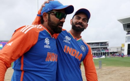 Rohit Sharma Tries To Plant Indian Flag After Winning T20 World Cup 2024 In Barbados – WATCH