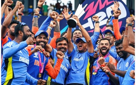 WATCH Virat Kohli, Rohit Sharma Toss Rahul Dravid In Air As India Coach Bids Farewell With Champions’ Medal