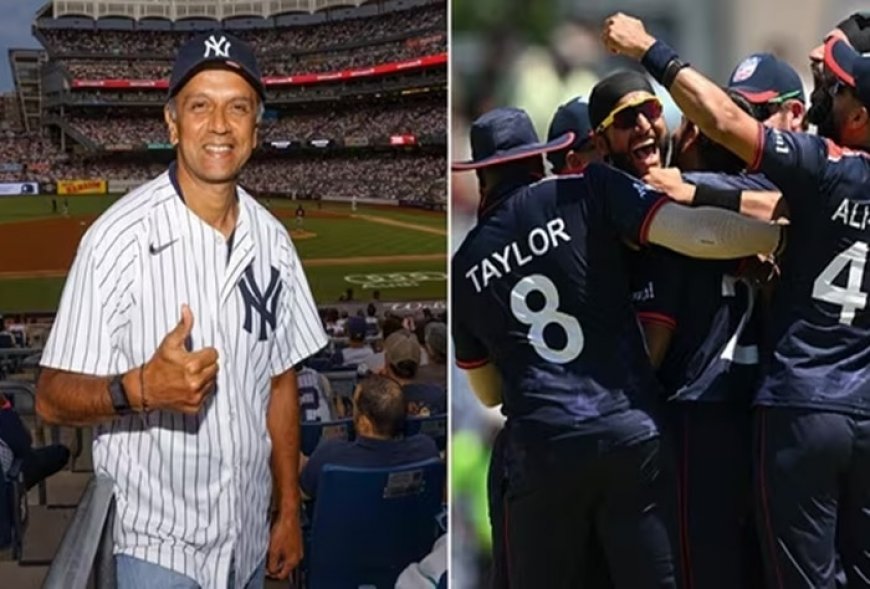 Rahul Dravid GLUED to USA vs Pakistan T20 WC 2024 Match in NY Subway Ahead of India Clash; PIC Goes VIRAL!