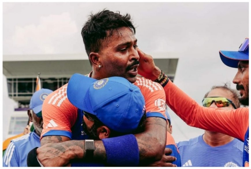 Tearful Hardik Pandya Recalls Tough Times At Mumbai Indians After India’s T20 World Cup 2024 Win – WATCH