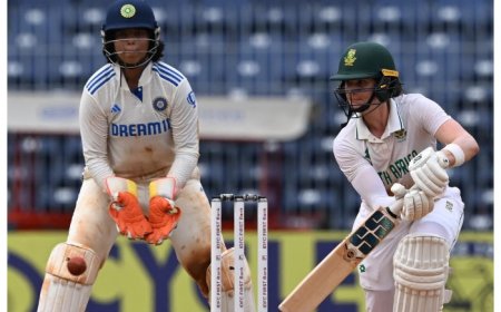 IND-W vs SA-W One-Off Test: Shafali, Sneh Rana Star in Ten-Wicket Victory Over South Africa Women