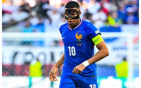 Euro 2024: Kylian Mbappe Fears Broken Nose Makes Him a Target Against Belgium