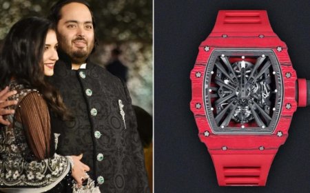 Anant Ambani, Wearing a Rs 6 Crore Watch, Seeks Blessings at Krishna Kali Temple Ahead of Wedding to Radhika Merchant