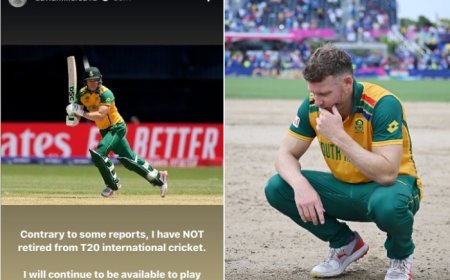 South African Batter David Miller Quashes T20I Retirement Rumours, Says ‘Best Is Yet To Come’