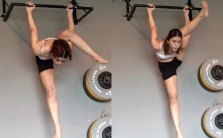 Alaya F’s ‘Atrangi’ Mid-Flip Inspires Us To Do Fun With Fitness Midweek- Watch