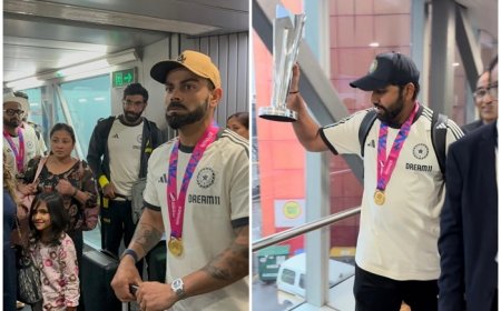 LIVE UPDATES | Team India Victory Parade: Rohit And Co. Reach ITC Maurya