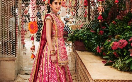 Decoding Radhika Merchant’s Mameru Ceremony Look: Bride-to-Be Stuns in 35-Meter Bandhej Lehenga with Durga Maa Shloka and Heirloom Jewellery