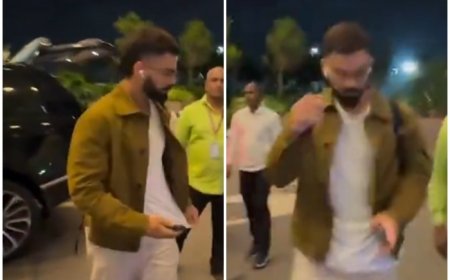 Virat Kohli LEAVES For Family Vacation in London After Team India’s Victory Parade in Mumbai | WATCH VIDEO