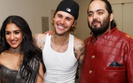 Justin Bieber Flashes His Biggest Smile With Anant Ambani, Radhika Merchant Post Sangeet Ceremony – See Inside Glimpses From After Party