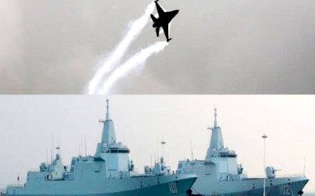 Taiwan Reports Chinese Military Presence Near Its Territory: 15 Aircraft and 9 Naval Vessels Detected