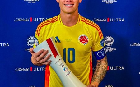 Colombia ‘Hungry’ For Copa America 2024 Glory Says James Rodriguez