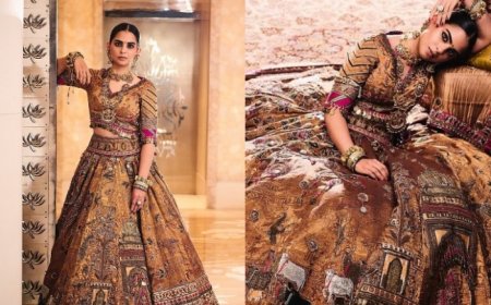 Isha Ambani’s Rust Maroon Lehenga for Shiv Shakti Puja Features Jutti, Cows, and Sacred Mantras Embroidered on It – See Pics