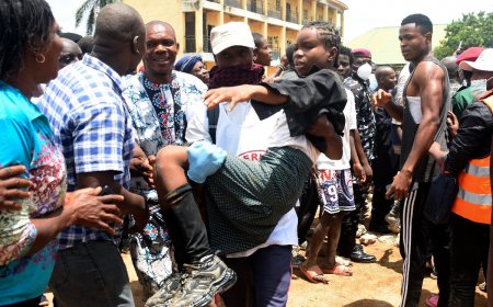 Many Students Killed, Over 100 Trapped After School Collapse In Northern Nigeria
