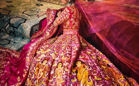 Radhika Merchant Wears Most Unique Lehenga For Her First Evening as ‘Mrs Ambani’: Ode to Anant, Real Lotus Flowers and More