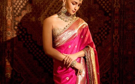 Anant Ambani-Radhika Merchant’s Wedding: Deepika Wears Antique Bazuband Repurposed as Choker While Alia Bhat Drapes 160-Years-Old Silk Saree