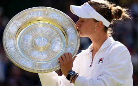 Barbora Krejcikova Wins Wimbledon 2024 For Second Grand Slam Trophy By Beating Jasmine Paolini