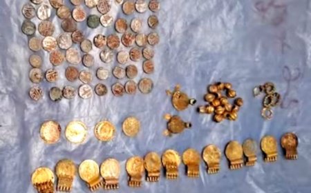 Kerala Laborers Get Shocked As Gold, Silver Artefacts Unearthed While Digging Rainwater Pits
