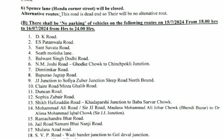 Traffic Advisory Issued in These Cities For Muharram Today: Check Restriction, Alternate Route, Diversions