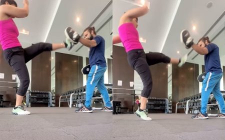 Hina Khan Shares Intense Workout Video With Strong Message Post Breast Cancer Surgery : ‘Journey Should Be Remembered’