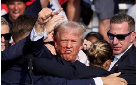 “I Took A Bullet For Democracy,” Donald Trump At His First Rally Since Assassination Attempt