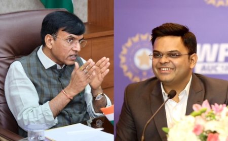 Sports Minister Mansukh Mandaviya Thanks BCCI For Supporting Indian Contingent At Paris Olympics 2024