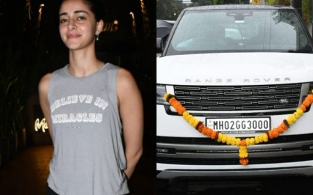 Ananya Panday Buys Swanky New Land Rover Range Rover 3.0 Worth Rs 3.38 Crore -Watch